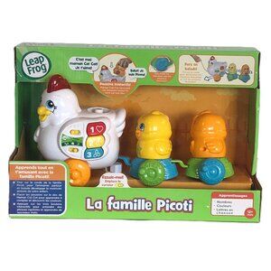 Brand New  Leapfrog French Version Learn and Roll Chickens